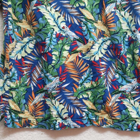 Ocean and Coast Shirt Men’s Size M Hawaiian Tropical Print Vacation Summer Fun - Picture 9 of 12